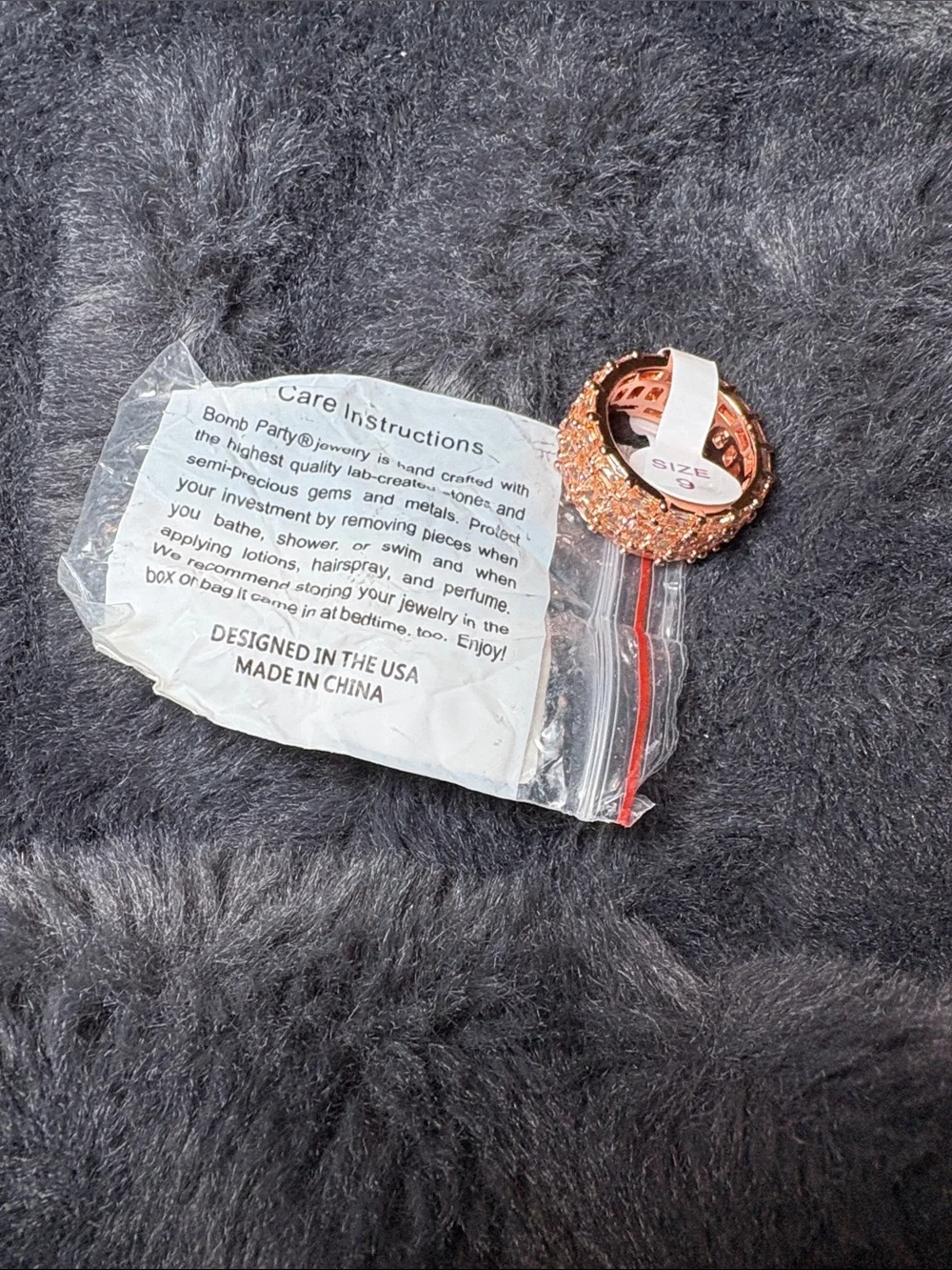 Whispers of Inspiration Rose Gold Smokey Topaz Ring